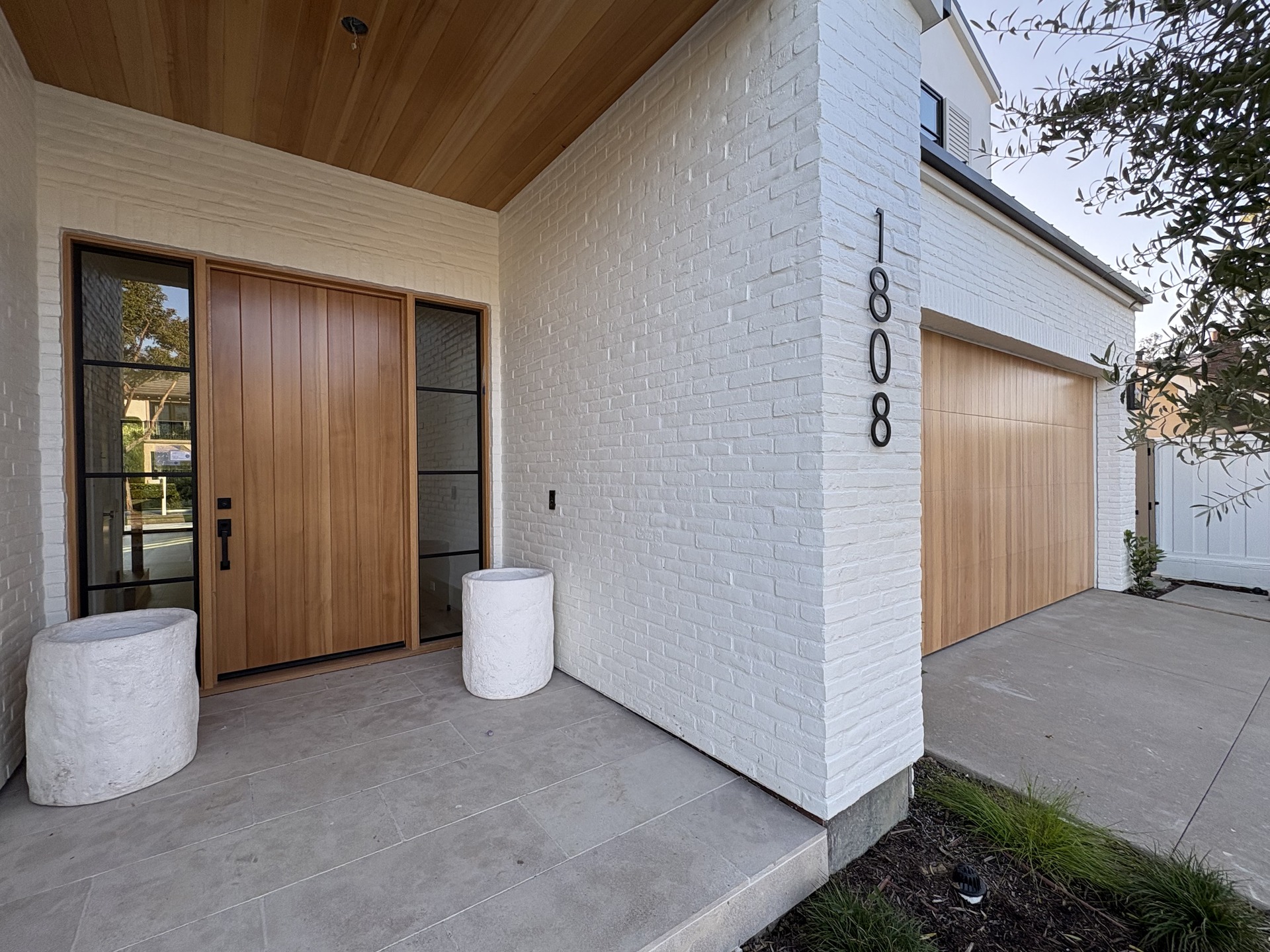 Custom garage door