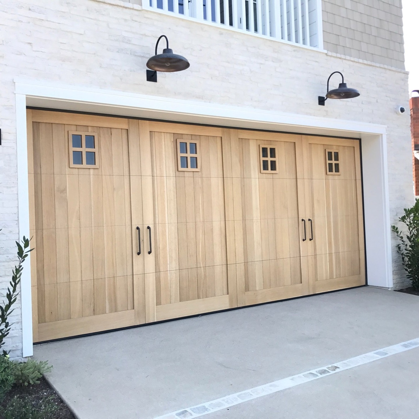 Modern garage door