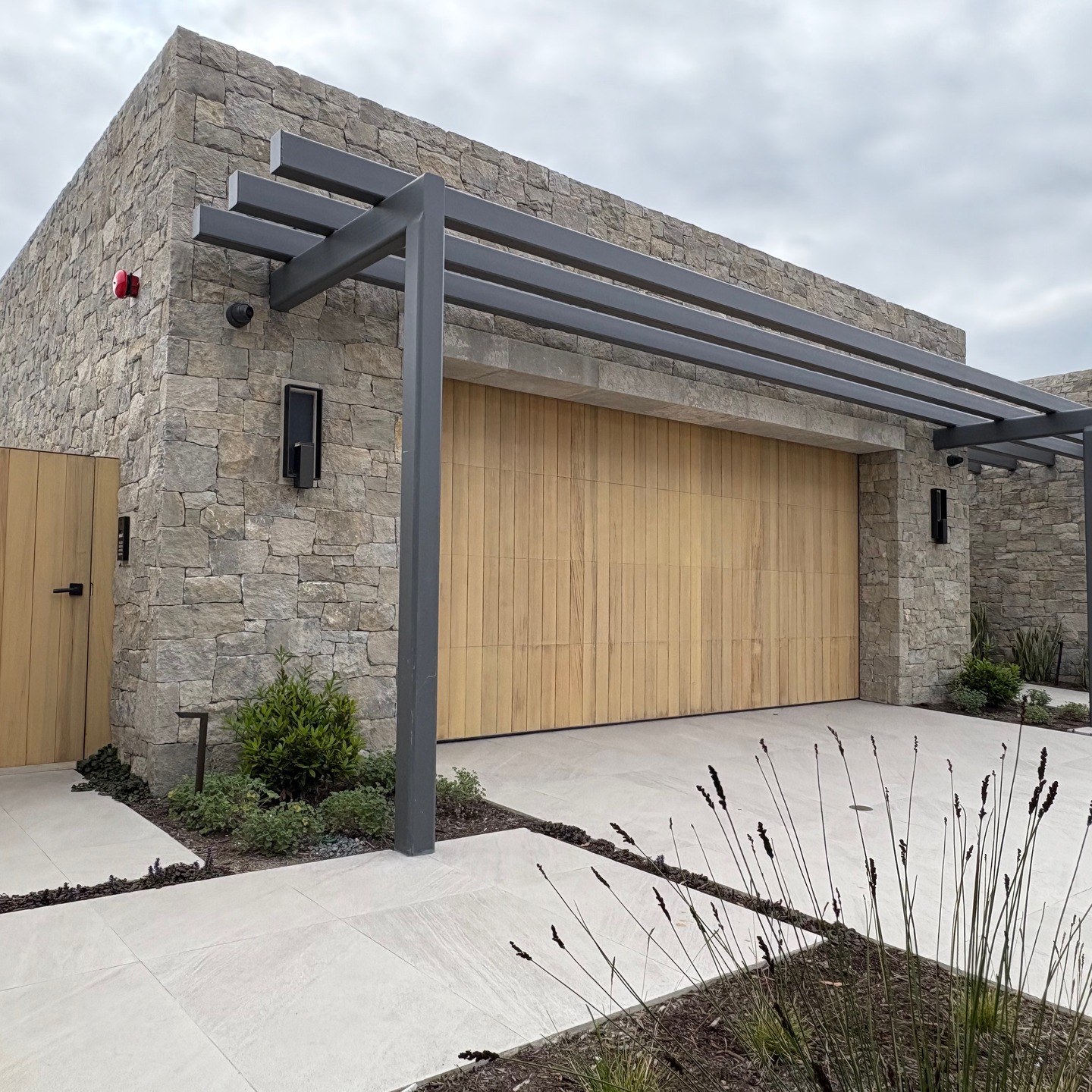Garage door design